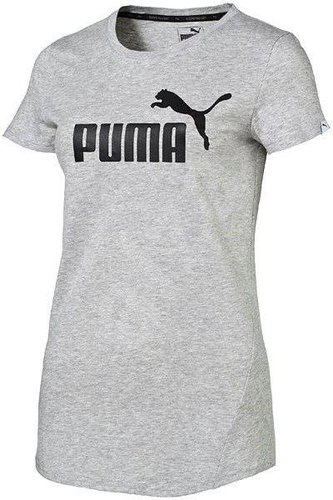 Puma Active ESS No.1 Tee W Light Gray Heather L - T-Shirt - Main image