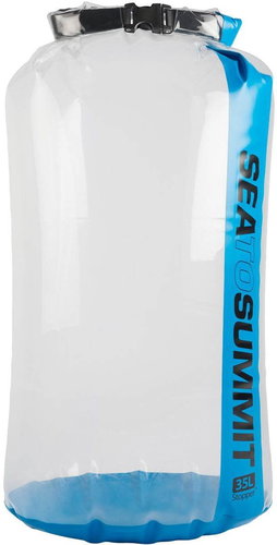 Sea to Summit, Clear Stopper Dry Bag 35L Blue - Waterproof Bag - Main image