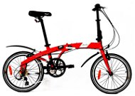 Agogs Foldy red 16 - Folding Bike