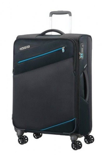 American Tourister Pikes Peak Spinner 80 Volcanic Black - Suitcase - Main image