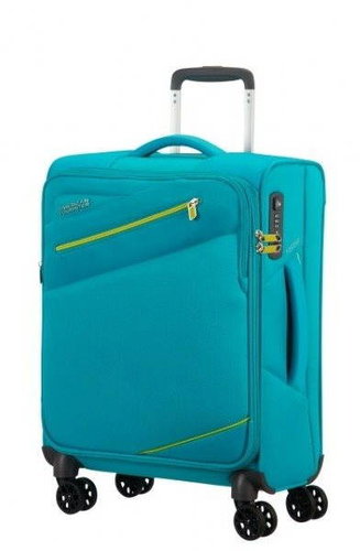 American Tourister Pikes Peak Spinner 55 Aero Turquoise - Suitcase - Main image