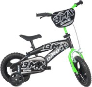Dino Bikes 12 black/green - Dětské kolo