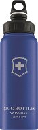 SIGG WMB Swiss Emblem Blue Touch 1,0 l - Fľaša na vodu