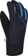 Hannah Palm Anthracite / brilliant blue XS - Ski Gloves