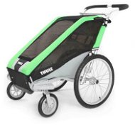 Thule Chariot Cheetah 1 2014 Green + bike set - Cart