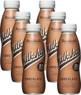 BAREBELLS Protein Milkshake Čokoláda 6 x 330 ml - Proteinový drink