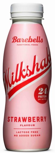 BAREBELLS Protein Milkshake Strawberry 330 ml - Protein drink - Main image
