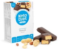 KetoDiet Protein Bars - with peanuts (14 pcs) - Keto Diet