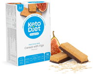 KetoDiet Protein Bars - cereal with figs (14 pcs) - Keto Diet
