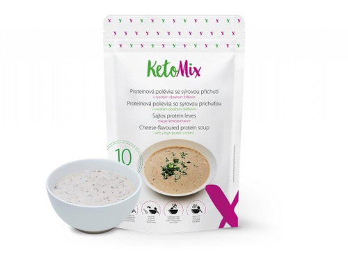 KetoMix Protein soup with cheese flavour 300 g (10 servings) - Soup - Main image