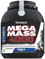 Weider Mega Mass 4000, 3 kg, strawberry - Gainer