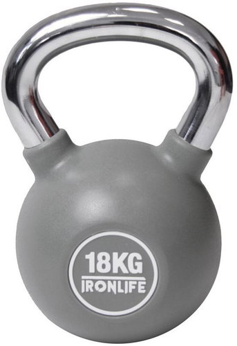 IRONLIFE Urethane kettlebell 18 kg - Kettlebell - Main image