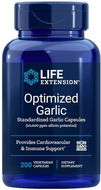 Life Extension Optimalizovaný česnek, 200 kapslí - Doplněk stravy