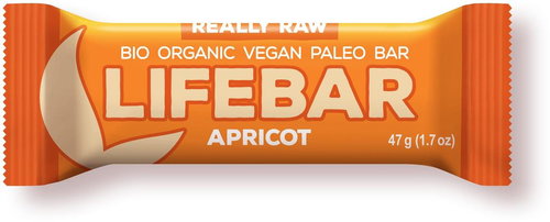 Lifefood Lifebar RAW BIO 47 g, apricot - Raw Bar - Main image