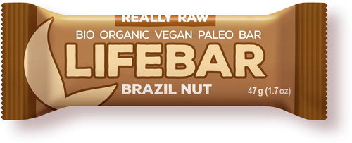 Lifefood Lifebar RAW BIO 47 g, Brazilian - Raw Bar - Main image