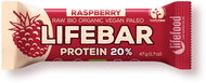 Lifefood Lifebar Protein RAW BIO 47 g, raspberry - Protein Bar