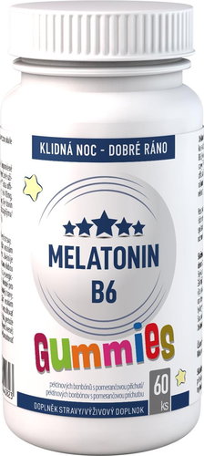 Melatonin B6 Gummies 60 pectin candies - Melatonin - Main image