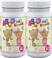 ABCD Multi Gummies 2x60 pectin candies - Multivitamin