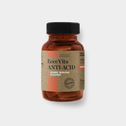 EcceVita Anti-Acid 60 capsules - Dietary Supplement - Main image