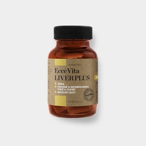 EcceVita Liver plus 60 capsules - Dietary Supplement - Main image