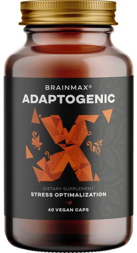 BrainMax Adaptogenic, 60 vegetable capsules - Dietary Supplement - Main image