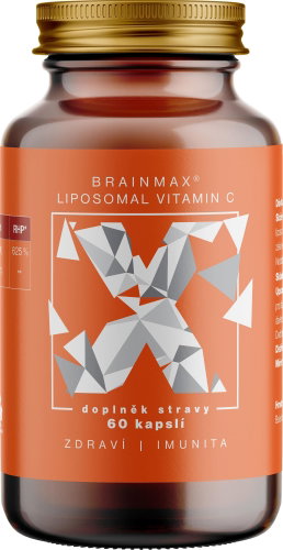 BrainMax Liposomal Vitamin C, Liposomal Vitamin C, 500 mg, 60 vegetable capsules - Vitamin C - Main image