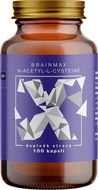 BrainMax N-Acetyl-L-Cysteine, NAC, 100 rostlinných kapslí - Doplněk stravy