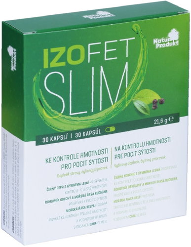 Naturprodukt Izofet Slim for weight control - Dietary Supplement - Main image