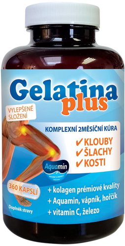 Gelatina plus 360 capsules - Joint Nutrition - Main image