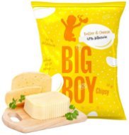 BIG BOY Chipsy butter & Cheese 6ks 180g - Zdravé chipsy