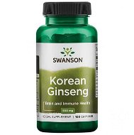 Swanson Korean Ginseng (korejský ženšen), 500 mg 100 kapslí - Doplnok stravy