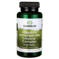 Swanson Rhodiola Ashwagandha Ginseng Complex, 60 capsules - Ashwagandha