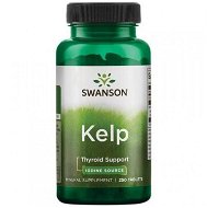 Swanson Kelp (Organický jód), 225 mcg, 250 tablet - Jód