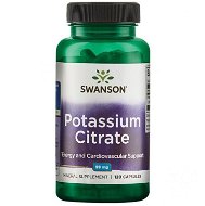 Swanson Potassium Citrate (draslík), 99 mg, 120 kapsúl - Doplnok stravy