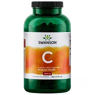 Swanson Vitamin C + Rosehip Extract, 1000 mg, 250 capsules - Vitamin C