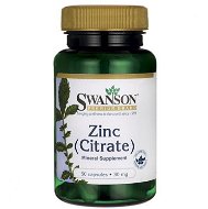 Swanson Zinc Citrate, Zinc Citrate, 30 mg, 60 capsules - Zinc