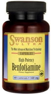 Swanson Benfotiamine (vitamin B1), 160 mg, 60 capsules - Dietary Supplement