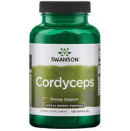 Swanson Cordyceps (Housenice čínská), 120 kapslí - Cordyceps