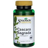 Swanson Cascara Sagrada (Rešetliak Purshov), 450 mg, 100 kapsúl - Doplnok stravy