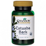 Swanson Catuaba Bark (Katuaba), 465 mg 60 kapslí - Doplněk stravy