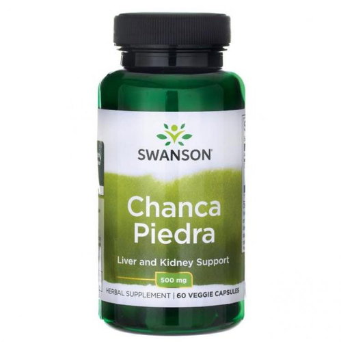 Swanson Chanca Piedra, 500 mg, 60 capsules - Dietary Supplement - Main image