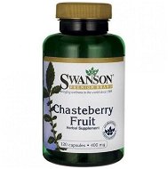 Swanson Chasteberry Fruit (Vitex jahňací), 400 mg, 120 kapsúl - Doplnok stravy
