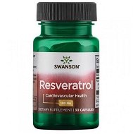 Swanson Resveratrol, 100 mg, 30 kapsúl - Doplnok stravy