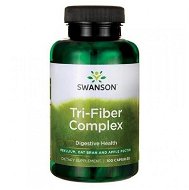 Swanson Tri-Fiber Complex, 3 Types of Fiber Complex, 100 capsules - Dietary Supplement