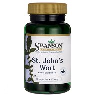 Swanson St. John's Wort (Ľubovník bodkovaný), 375 mg, 60 kapsúl - Doplnok stravy