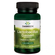 Swanson Lactobacillus Gasseri, 3 miliardy CFU, 60 rastlinných kapsúl - Doplnok stravy