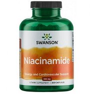 Swanson Nikotinamid Vitamín B3 (Niacinamide), 500 mg, 250 kapsúl - Vitamín B