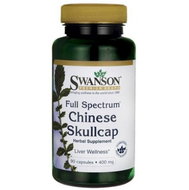 Swanson Full Spectrum Chinese Skullcap, 400mg, 90 capsules - Dietary Supplement