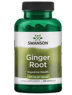 Swanson Ginger Root (kořen zázvoru), 540 mg, 100 kapslí - Doplněk stravy