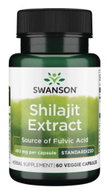 Swanson Shilajit Extract - 400 mg, 60 vegetable capsules - Shilajit